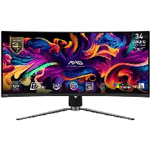 MSI MAG 341CQP QD OLED 175HZ UWQHD 3.5K CURVED MONITOR